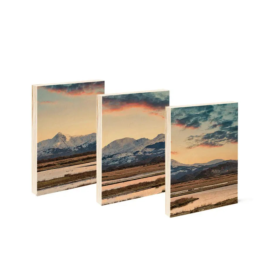 5x7 Multi Panel Prints on Wood Collection