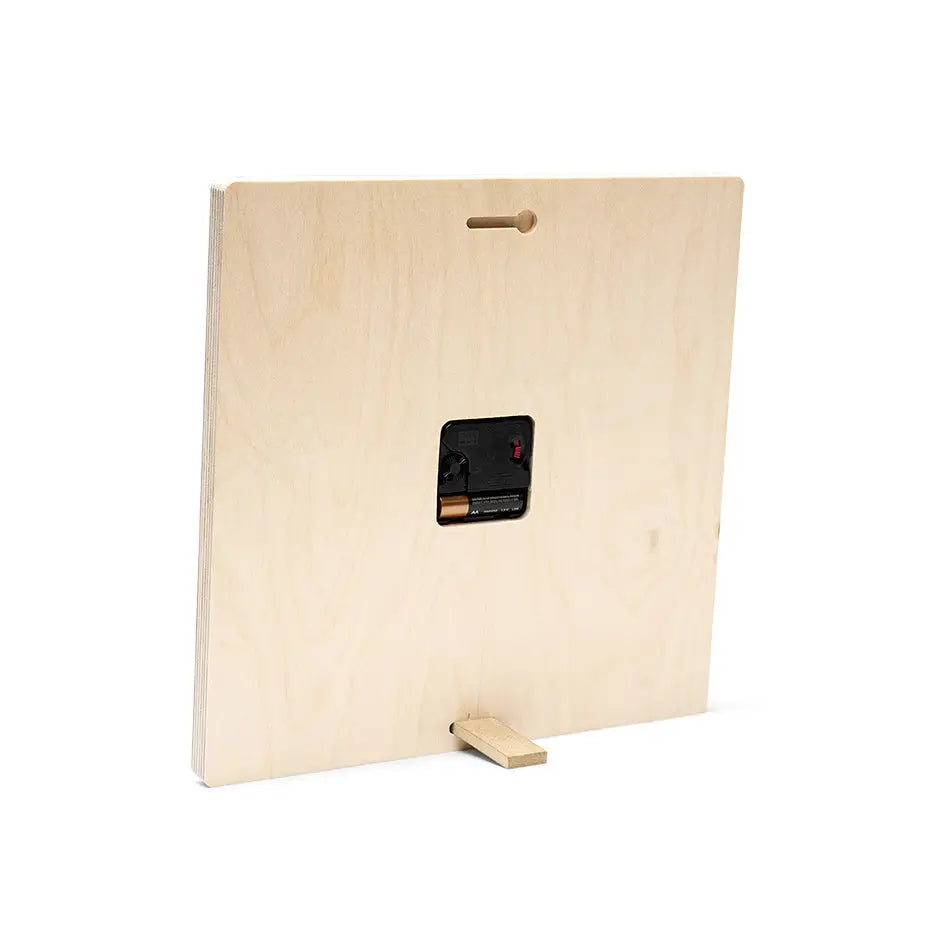 Custom Square Clock 12x12 Square Personalized Wood Clock | Get Creative with Prints On Wood!