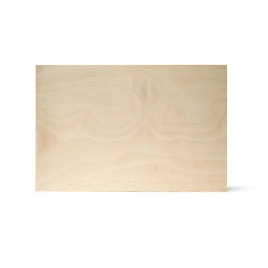 12x18 Blank Birch Wood Panel - No Adhesive