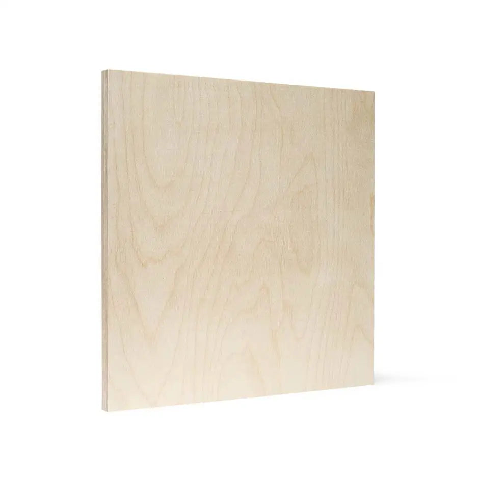 16x16 Blank Birch Wood Panel
