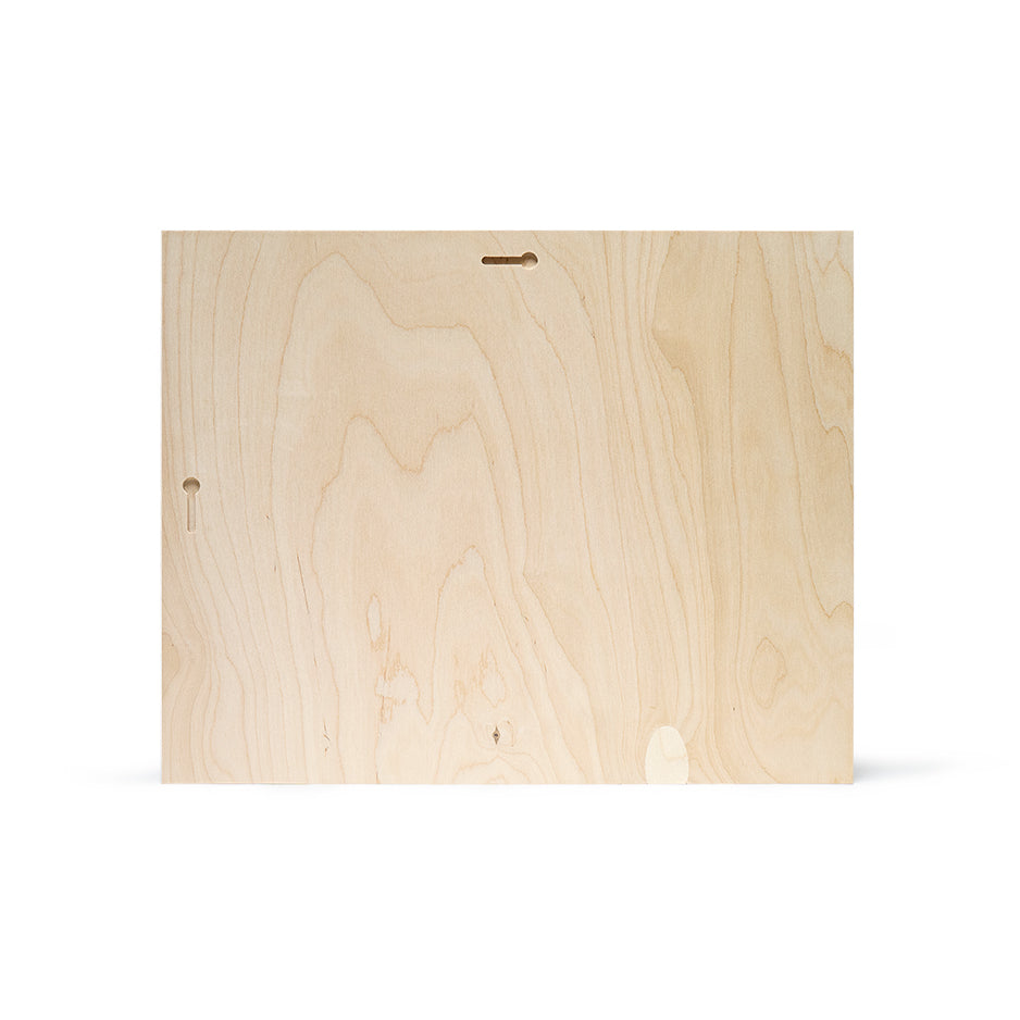 16x20 Print on Bright White Wood 40%
