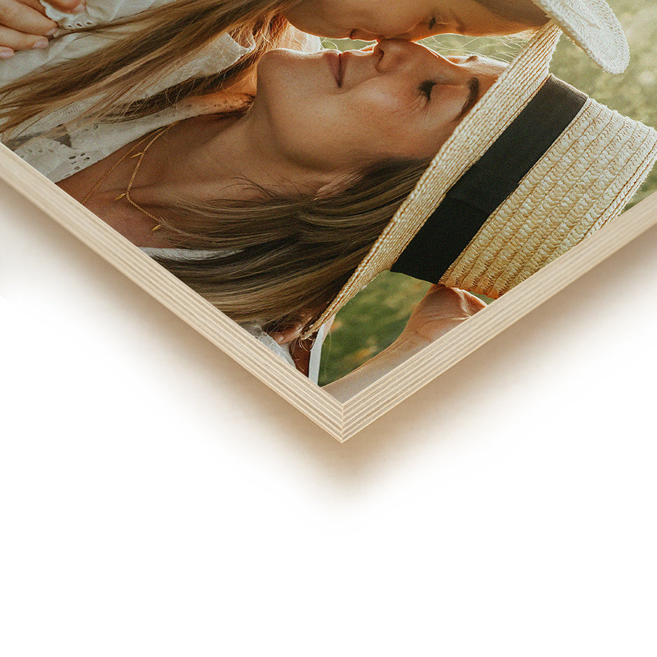 16x20 Print on Bright White Wood 40%