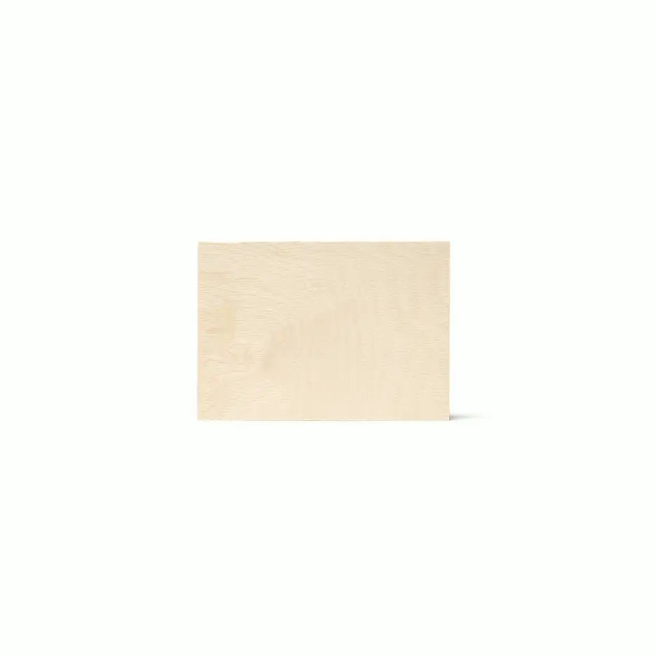 5x7 Blank Birch Wood Panel - No Adhesive