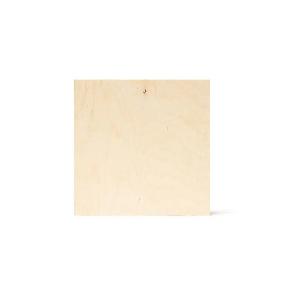 8x8 Blank Birch Wood Panel - No Adhesive