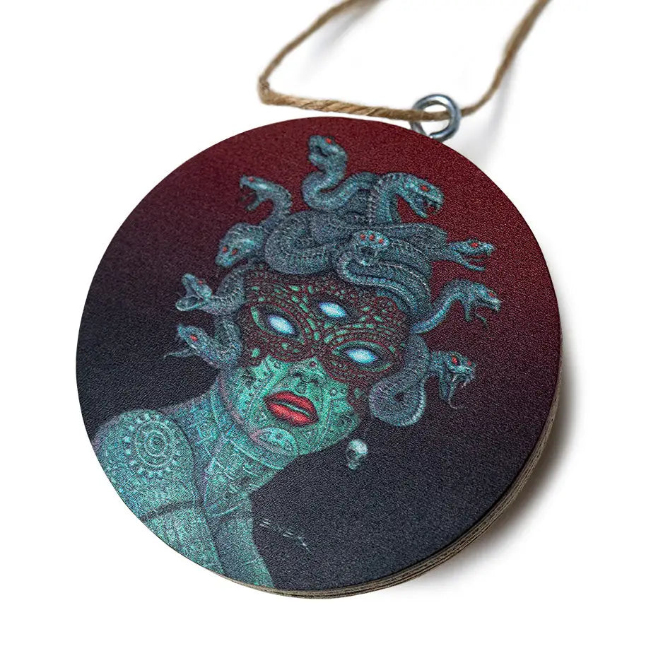 Alien Cyber-Medusa ornament by EMEK