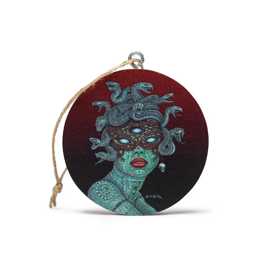 Alien Cyber-Medusa ornament by EMEK