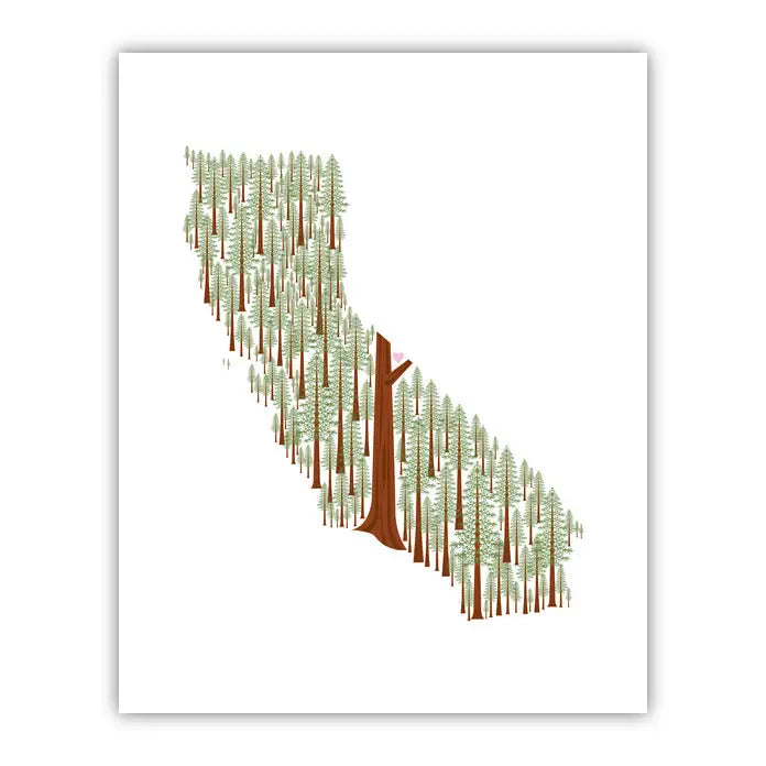 Amy Ruppel California Wood Print
