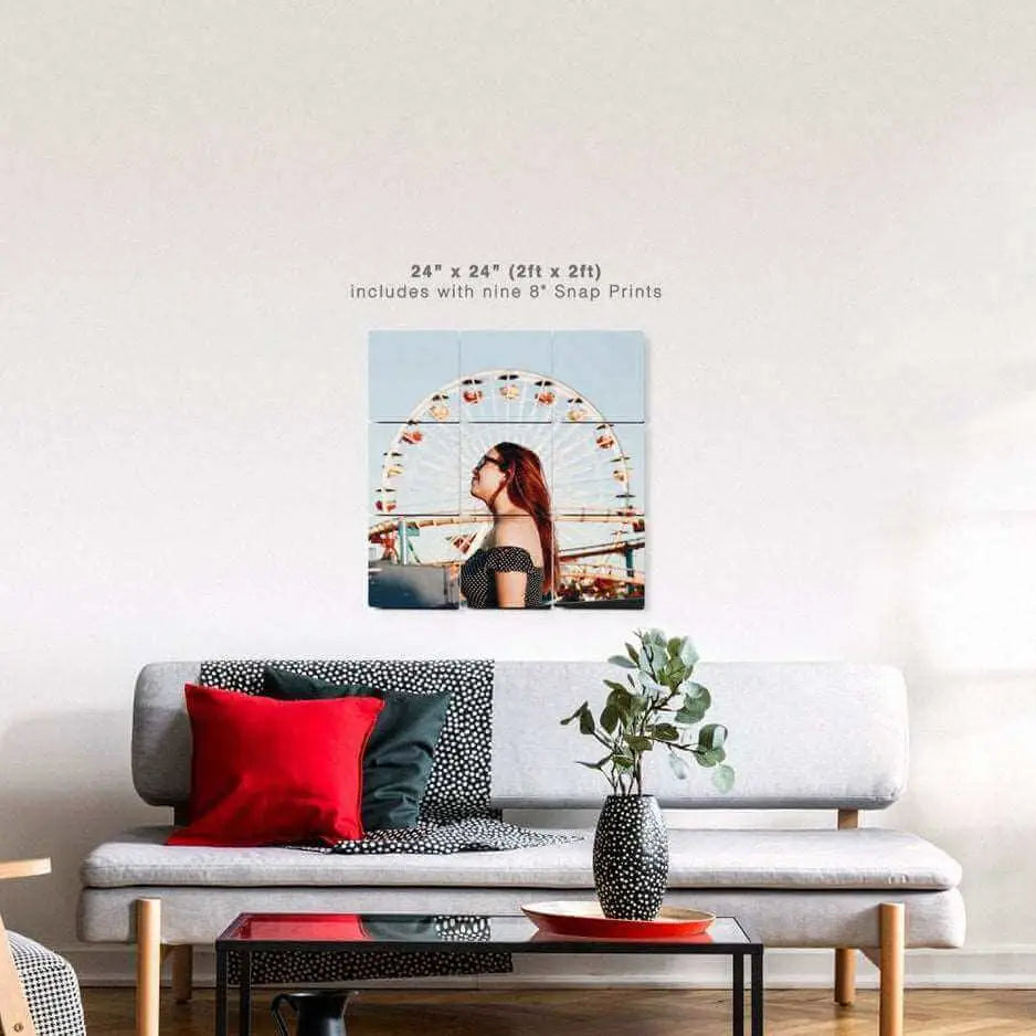 Create Your Own Photo Tile Wall Mural