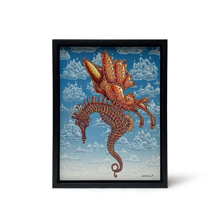 EMEK Seahorse Framed #298