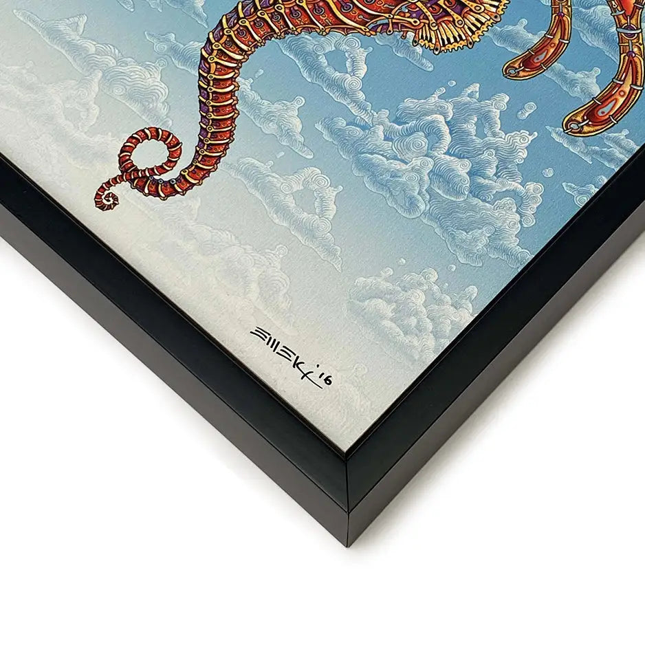 EMEK Seahorse Framed #298