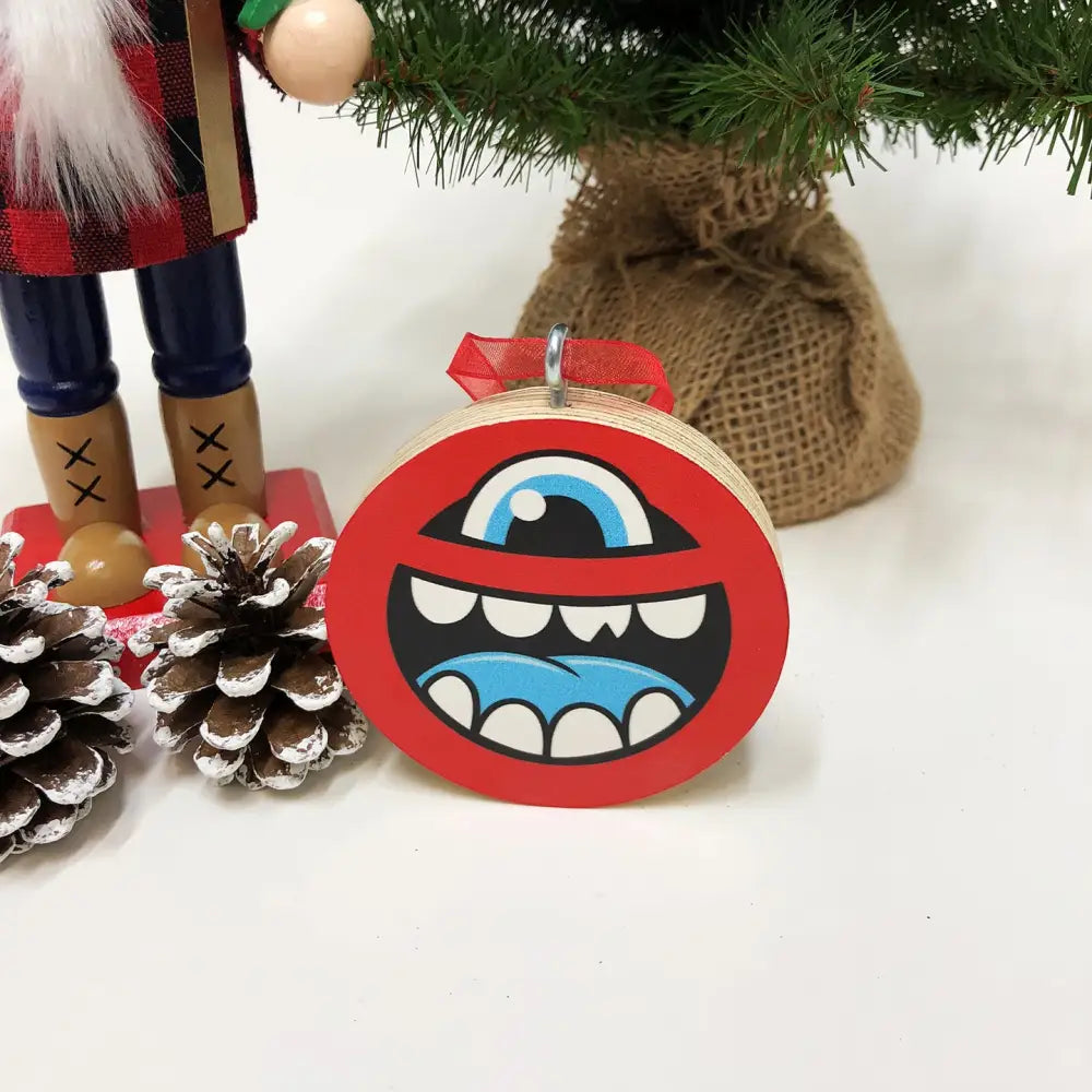 Greg Mike Larry Loudmouf Circle Ornament