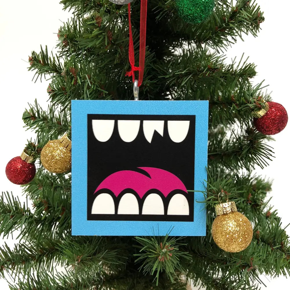 Greg Mike Larry Loudmouf Square Ornament