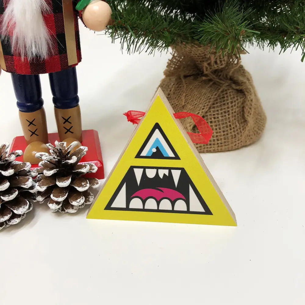 Greg Mike Larry Loudmouf Triangle Ornament