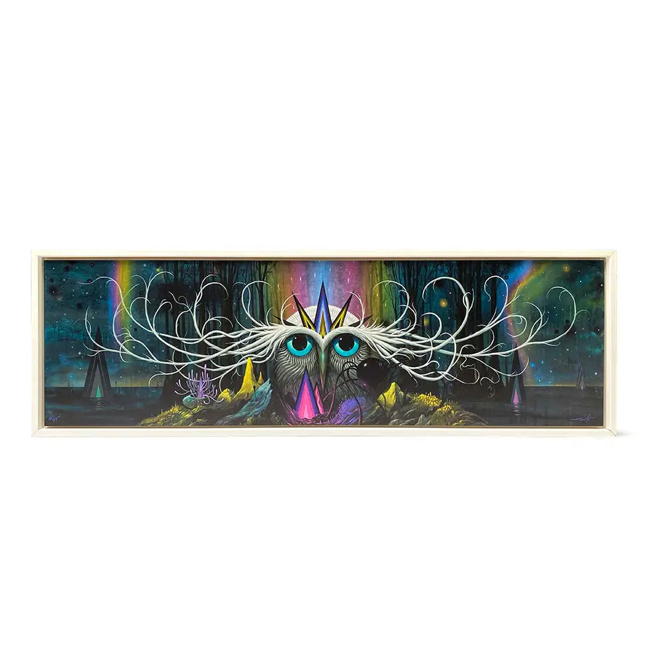 Jeff Soto Nightgarden Framed Printers Proof