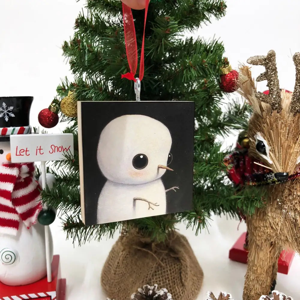 Renee French Tuesday Snowman Ornament
