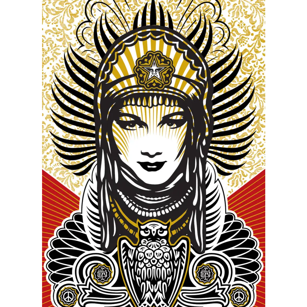 Shepard Fairey Peace Goddess